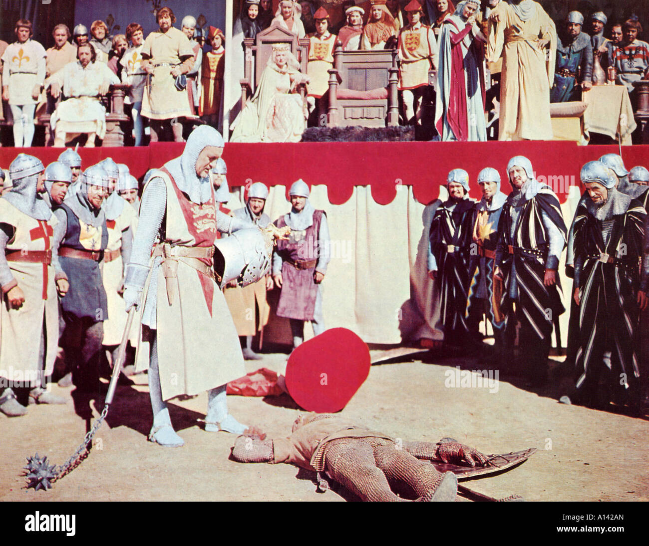 King Richard And The Crusaders Year 1954 Director David Butler George Sanders Based upon Walter Scott s book Stock Photo