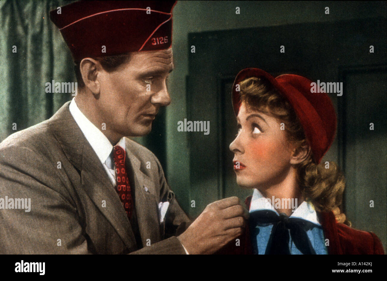 Rich Young And Pretty Year 1951 Director Norman Taurog Danielle Darrieux Wendell Corey Stock Photo