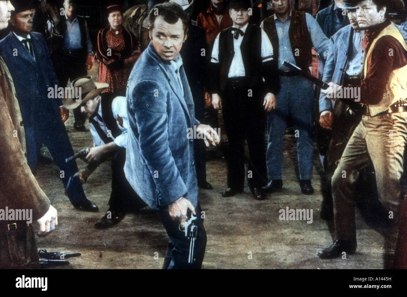 Gunfight At Comanche Creek Year 1964 Director Frank Mcdonald Audie Murphy Stock Photo Alamy