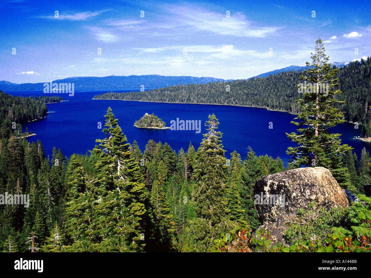 Emerald Bay Lake Tahoe California Stock Photo Alamy