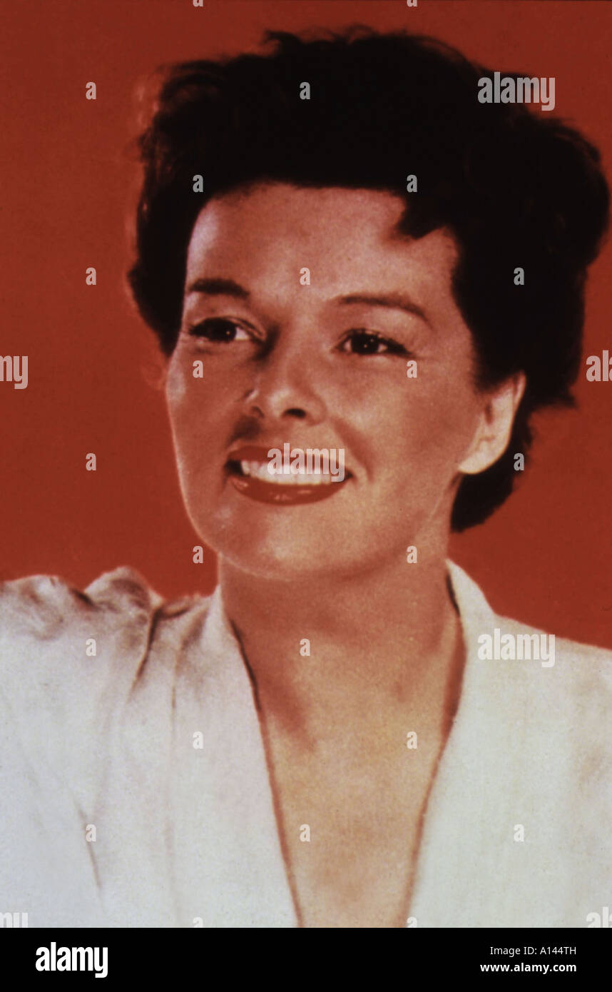 Katharine Hepburn Actress Stock Photo - Alamy