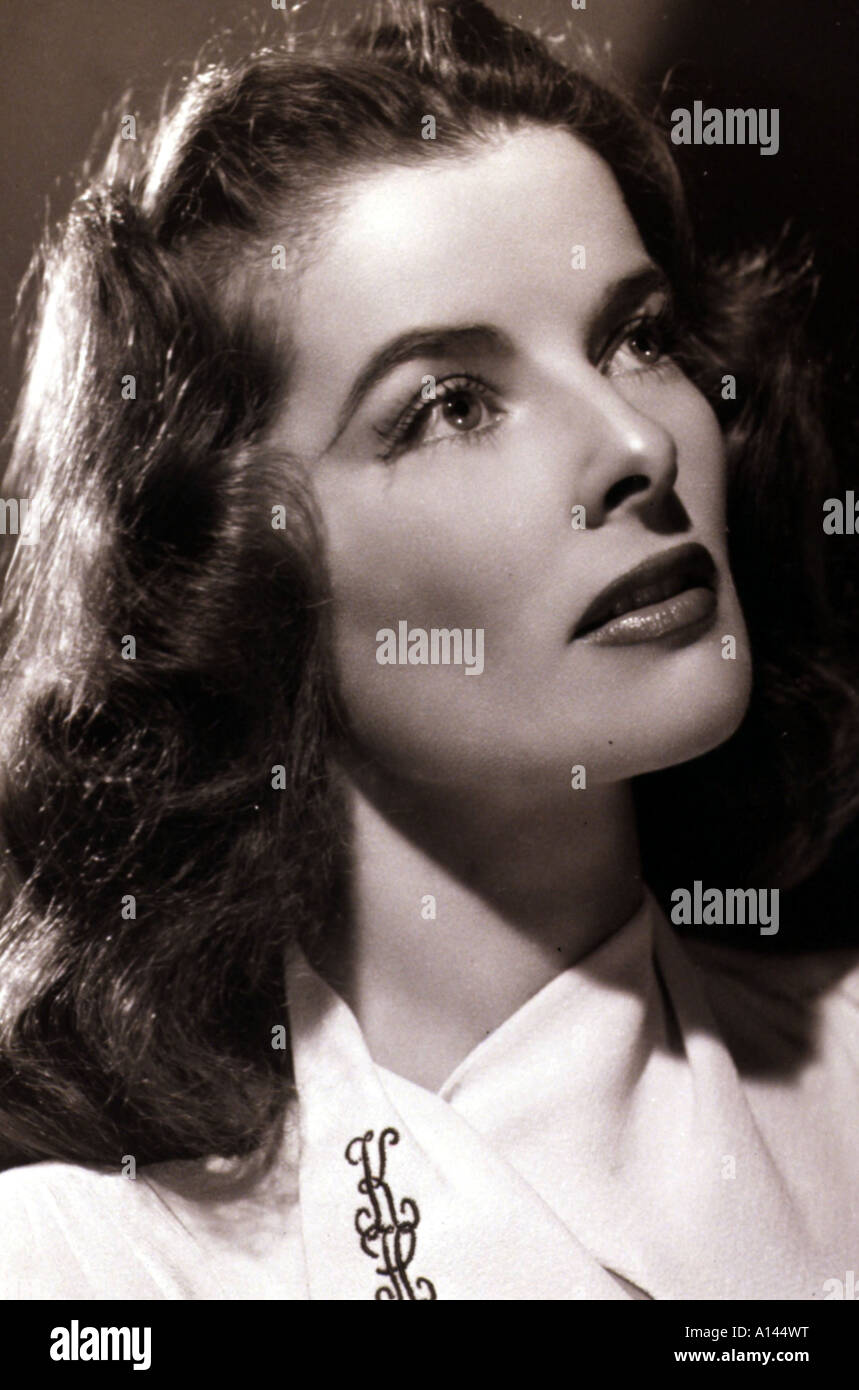 Katharine Hepburn Actress Stock Photo Alamy
