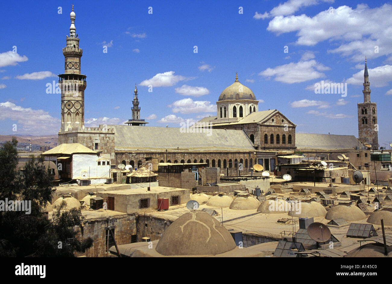 Umayyad Mosque Damascus Syria Stock Photo