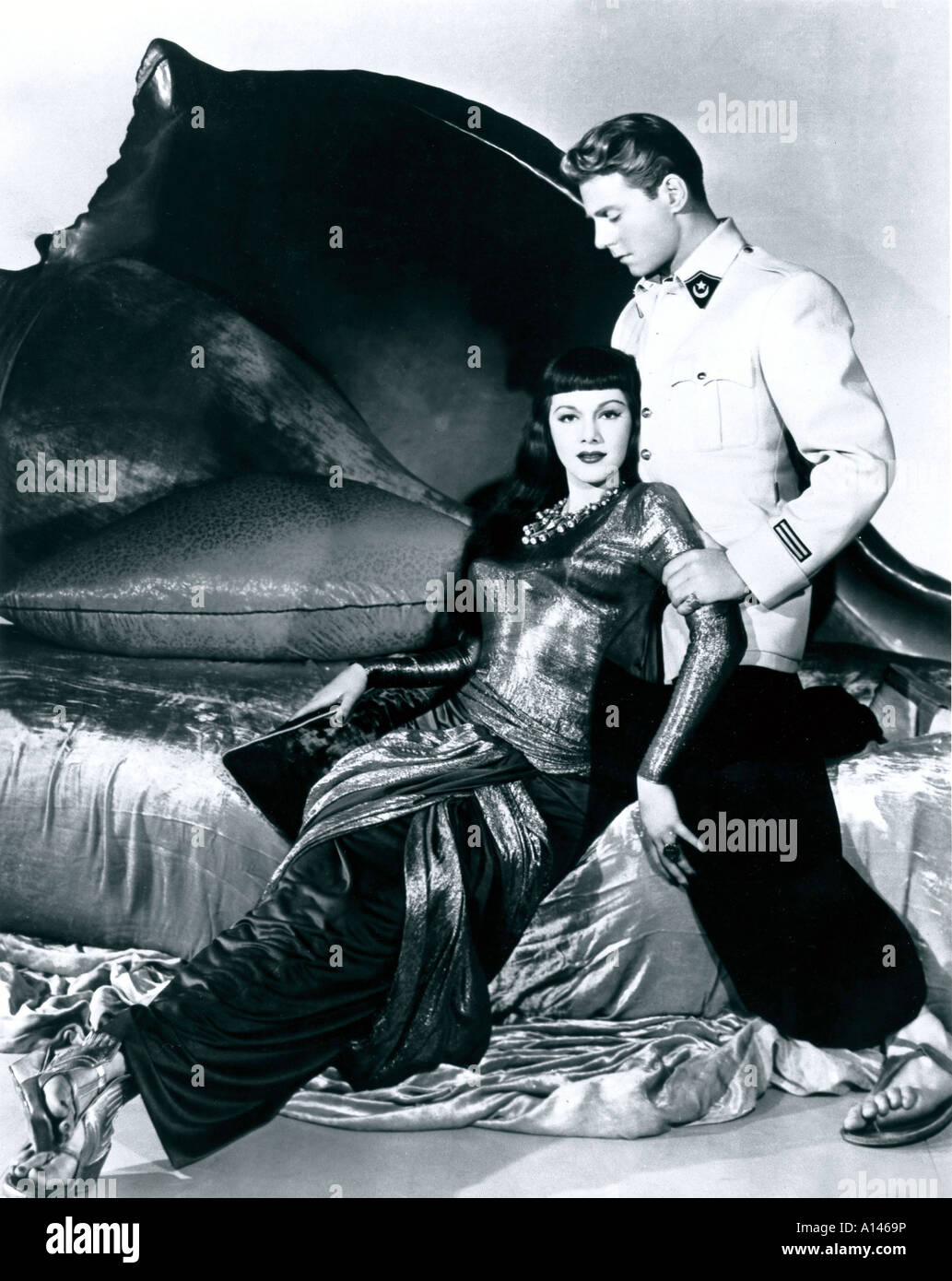 Siren of Atlantis Year 1948 Director Gregg C Tallas Maria Montez Jean Pierre Aumont Stock Photo