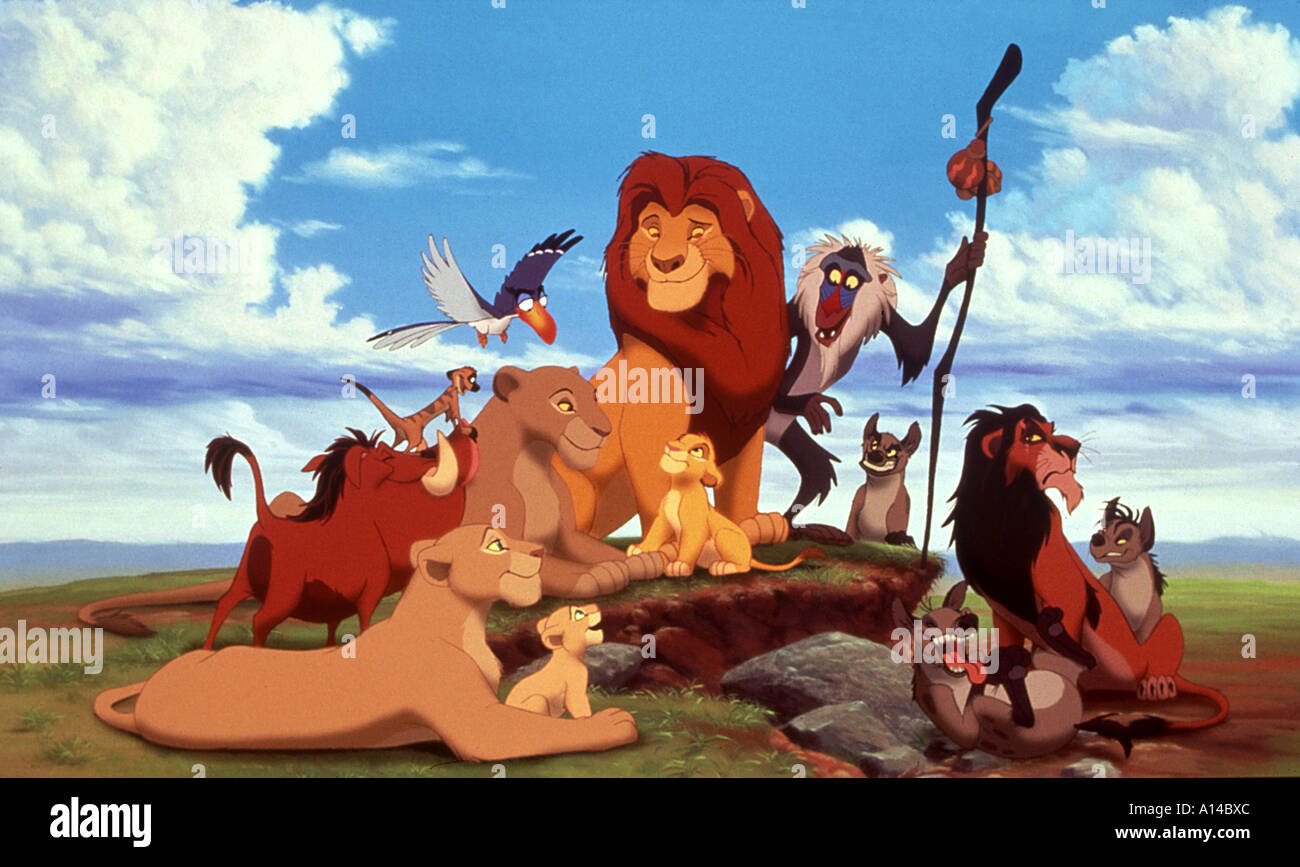 THE LION KING Stock Photo