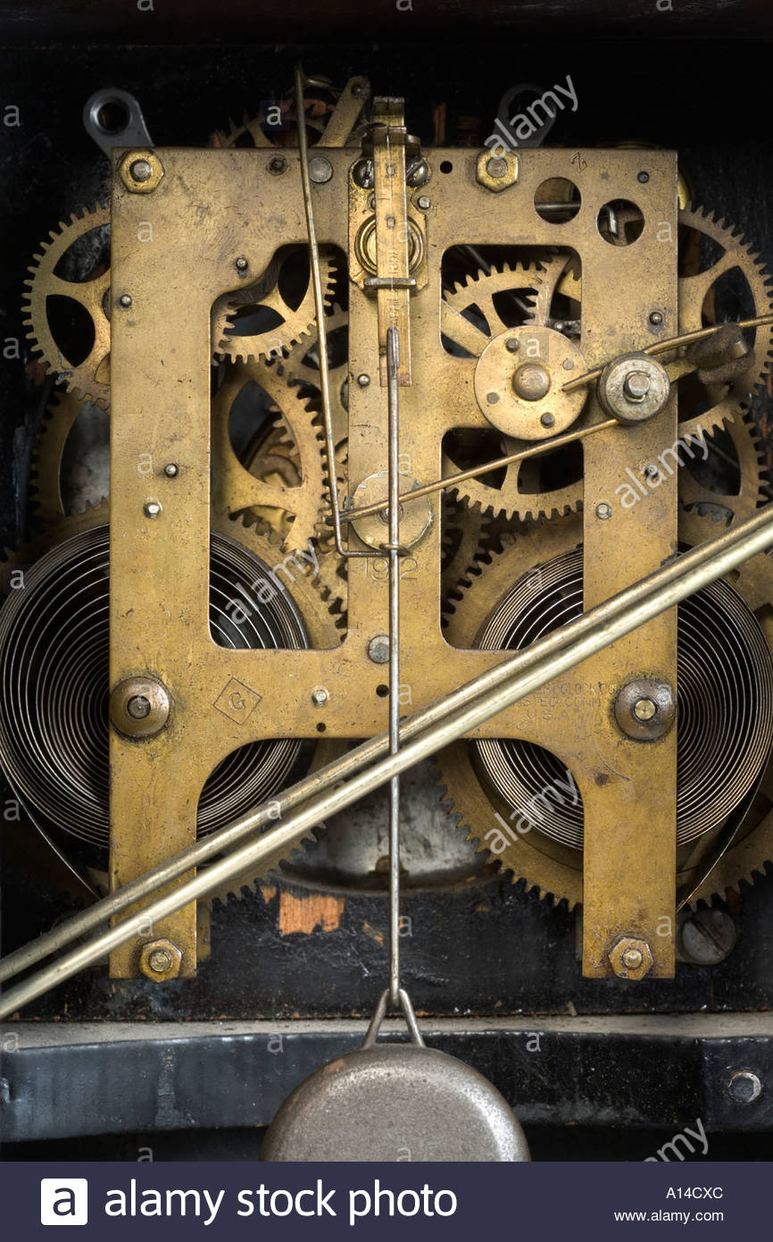 Clock Inside Gear Stock Photos & Clock Inside Gear Stock Images Alamy
