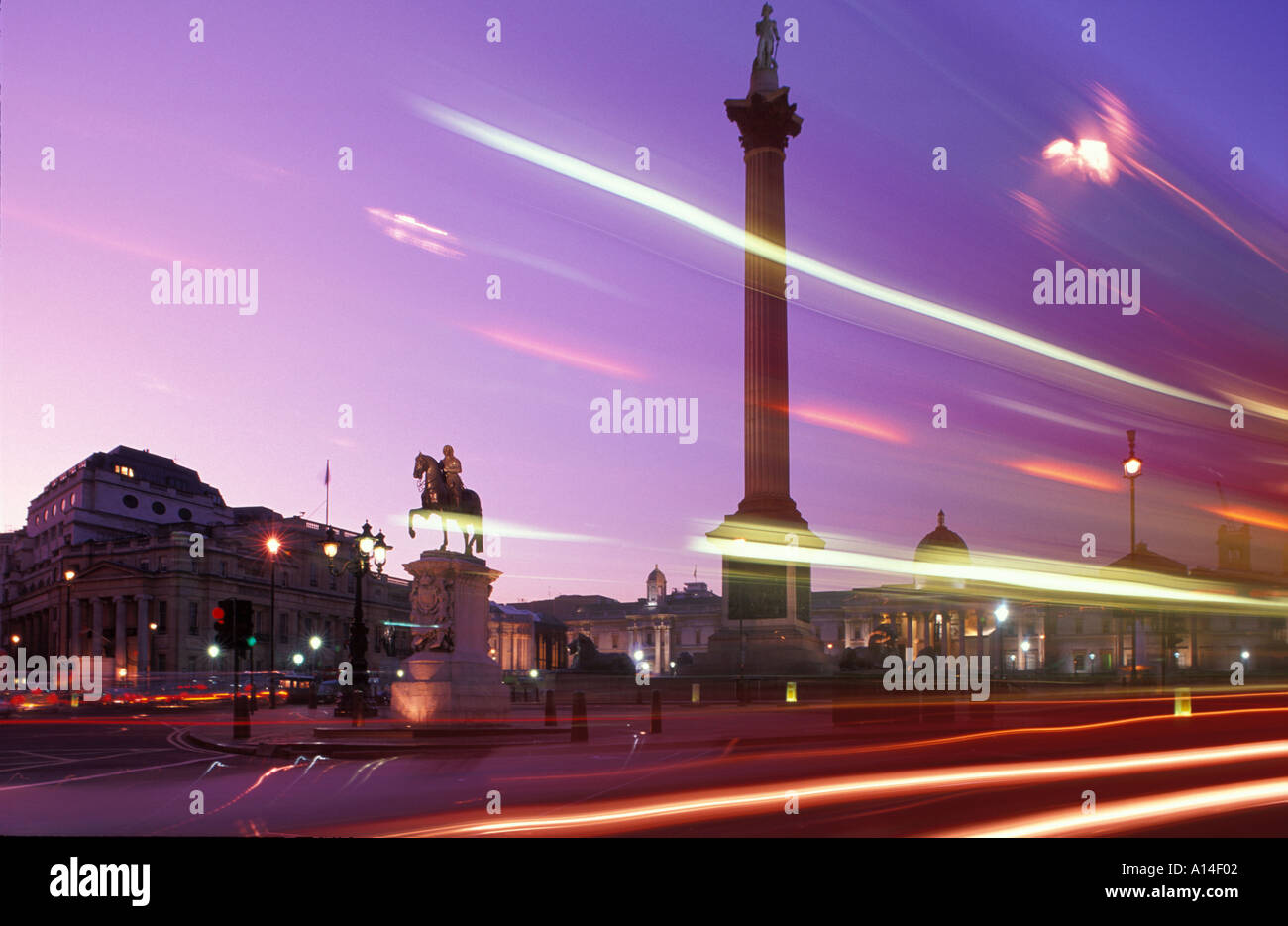 Trafalgar Square London UK Stock Photo - Alamy