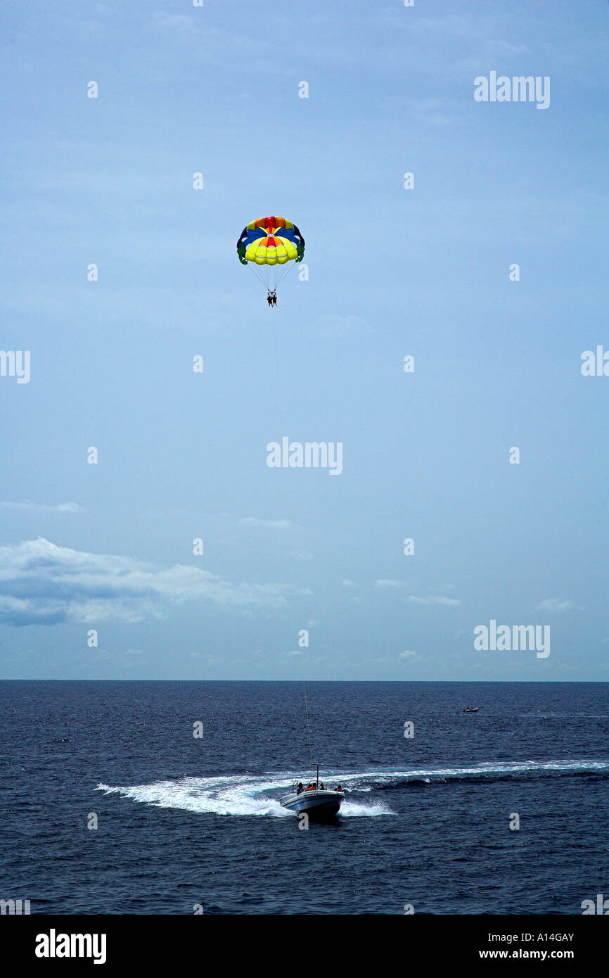 Puerto Rico skydiving Stock Photo Alamy