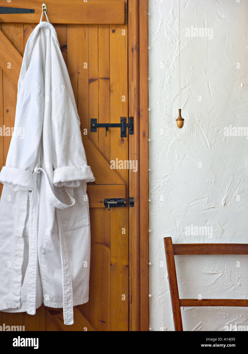A cottage door Stock Photo