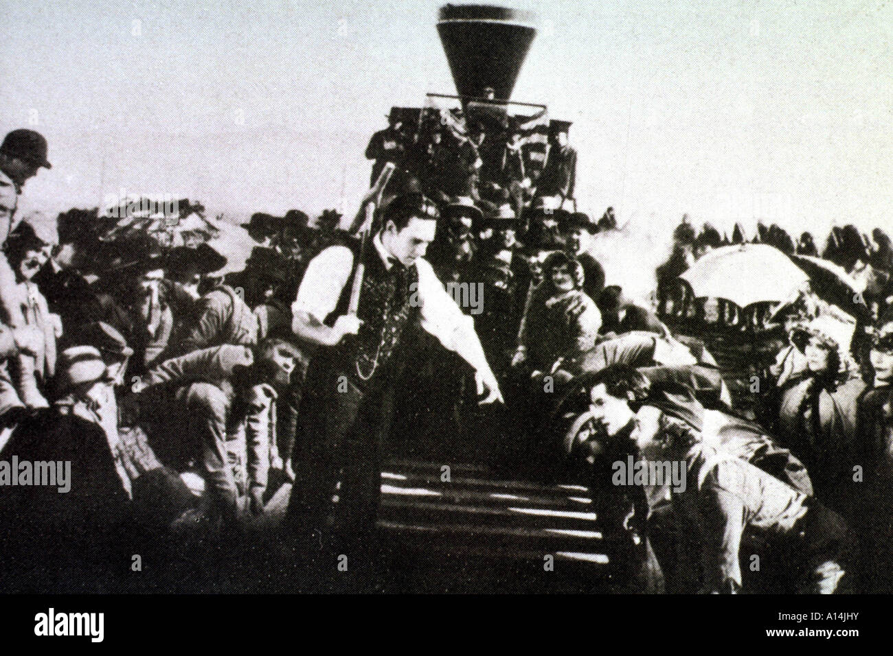 The iron horse 1924 John Ford O Brien Stock Photo Alamy