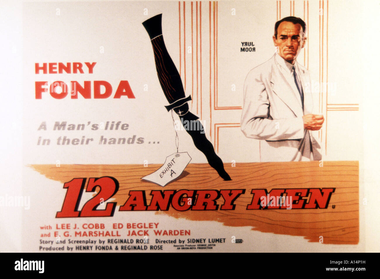 12 ANGRY MEN Movie PHOTO Print POSTER Glossy Textless Sidney Lumet 1957 002