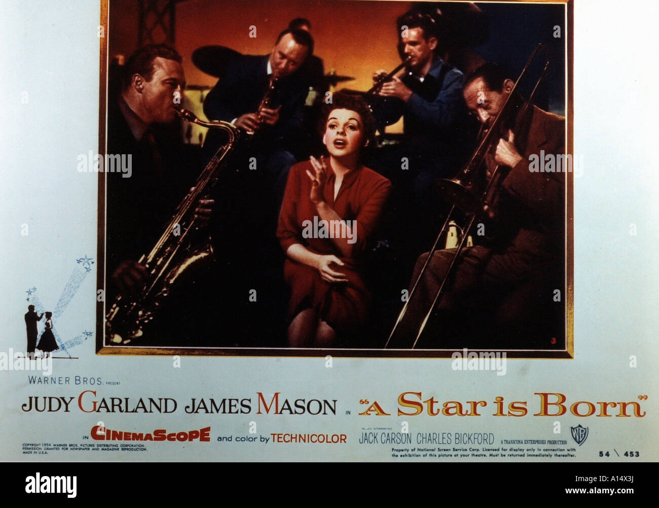 A star is born 1954 George Cukor Judy Garland Stock Photo - Alamy