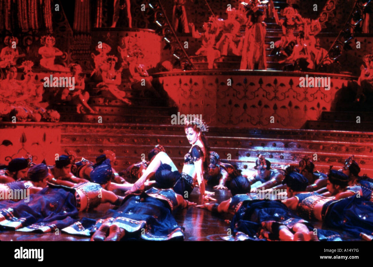 Moulin Rouge Year 2001 Director Baz Luhrmann Nicole Kidman Stock Photo