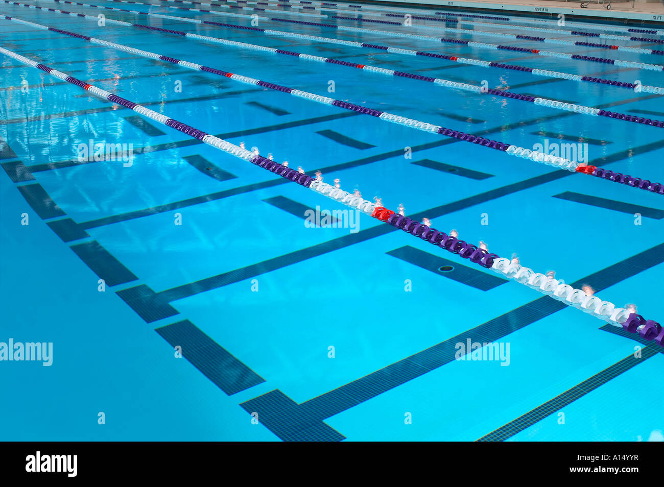 Empty Indoor Swimming Pool Ohio USA Empty Indoor Swimming Pool Ohio USA