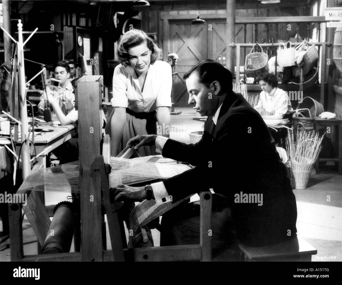 The Cobweb Year 1955 Director Vincente Minnelli Lauren Bacall Stock ...