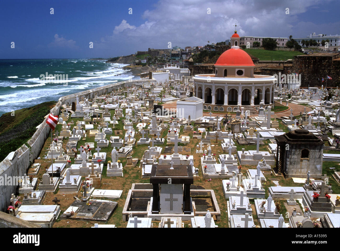Old San Juan cemetery Stock Photo Alamy