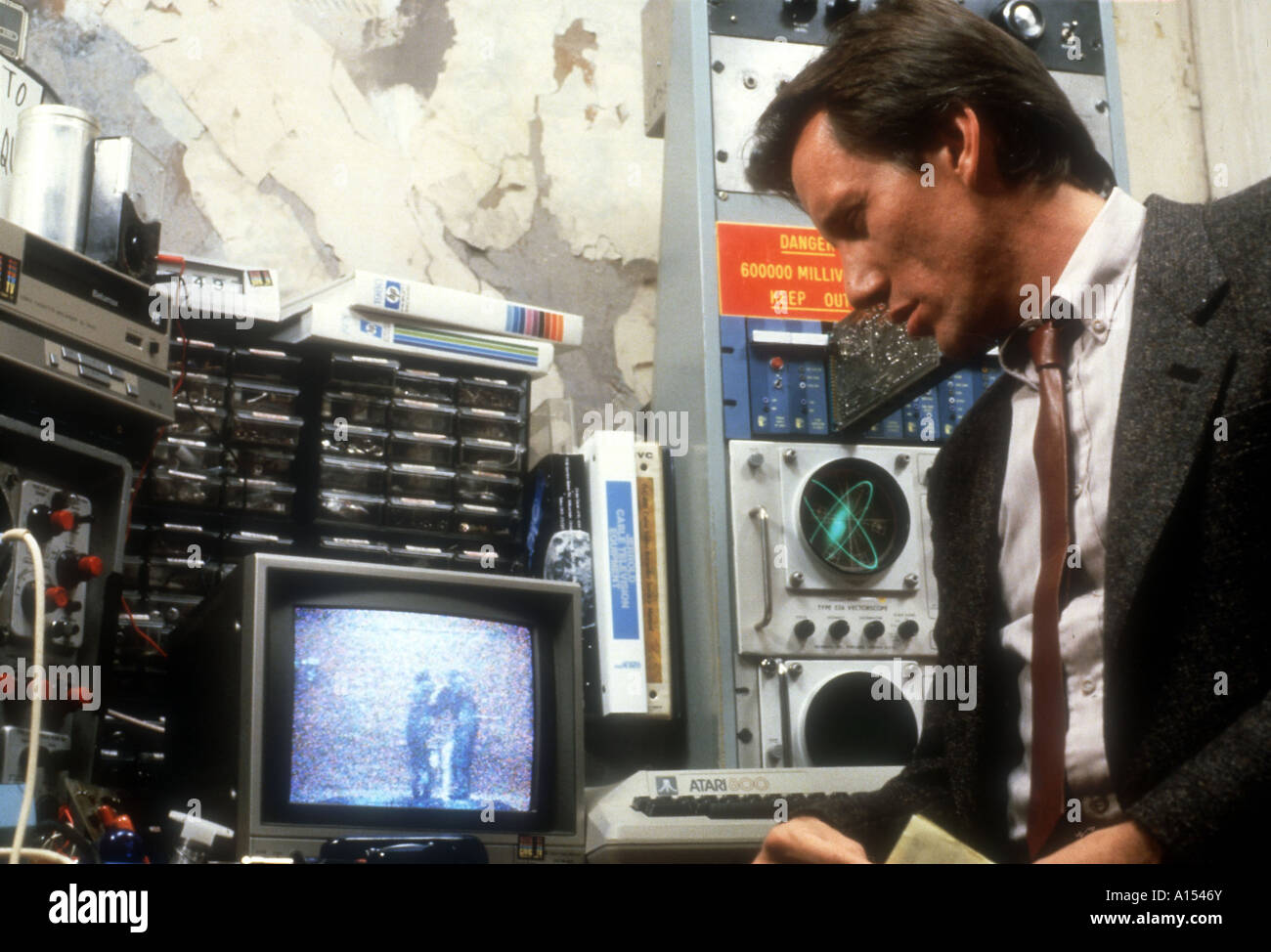 Videodrome Year 1982 Director David Cronenberg James Woods Stock Photo