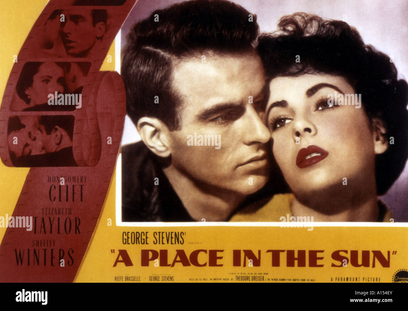 A Place In The Sun Year 1951 Director George Stevens Montgomery Clift Elizabeth Taylor Based upon Theodore Dreiser s book hobby Stock Photo