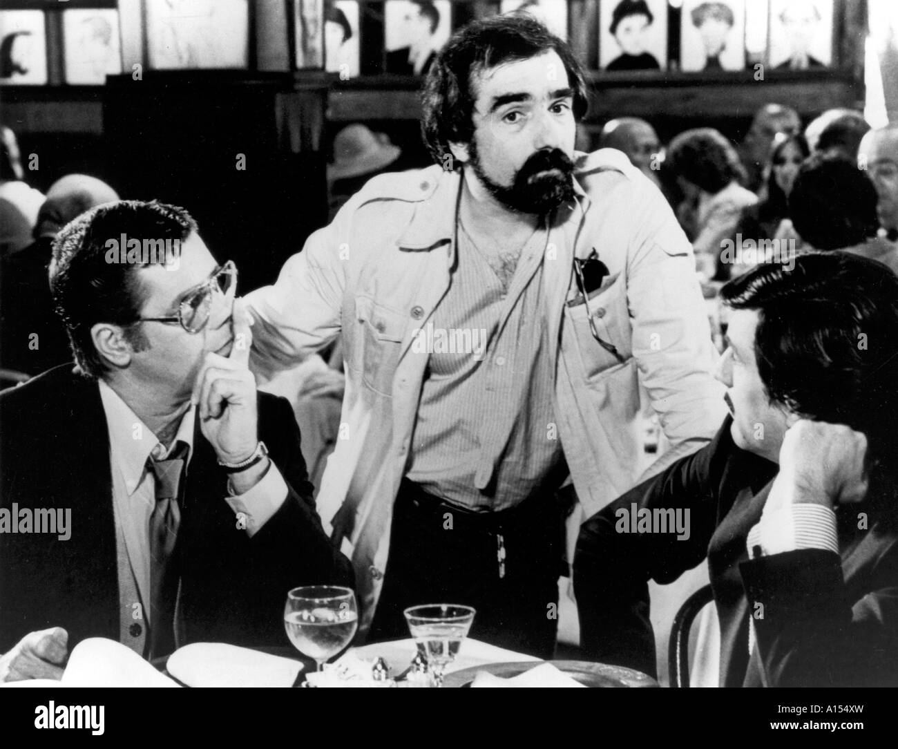 The King Of Comedy Year 1983 Director Martin Scorsese Robert DeNiro Jerry Lewis Martin Scorsese Shooting picture Stock Photo
