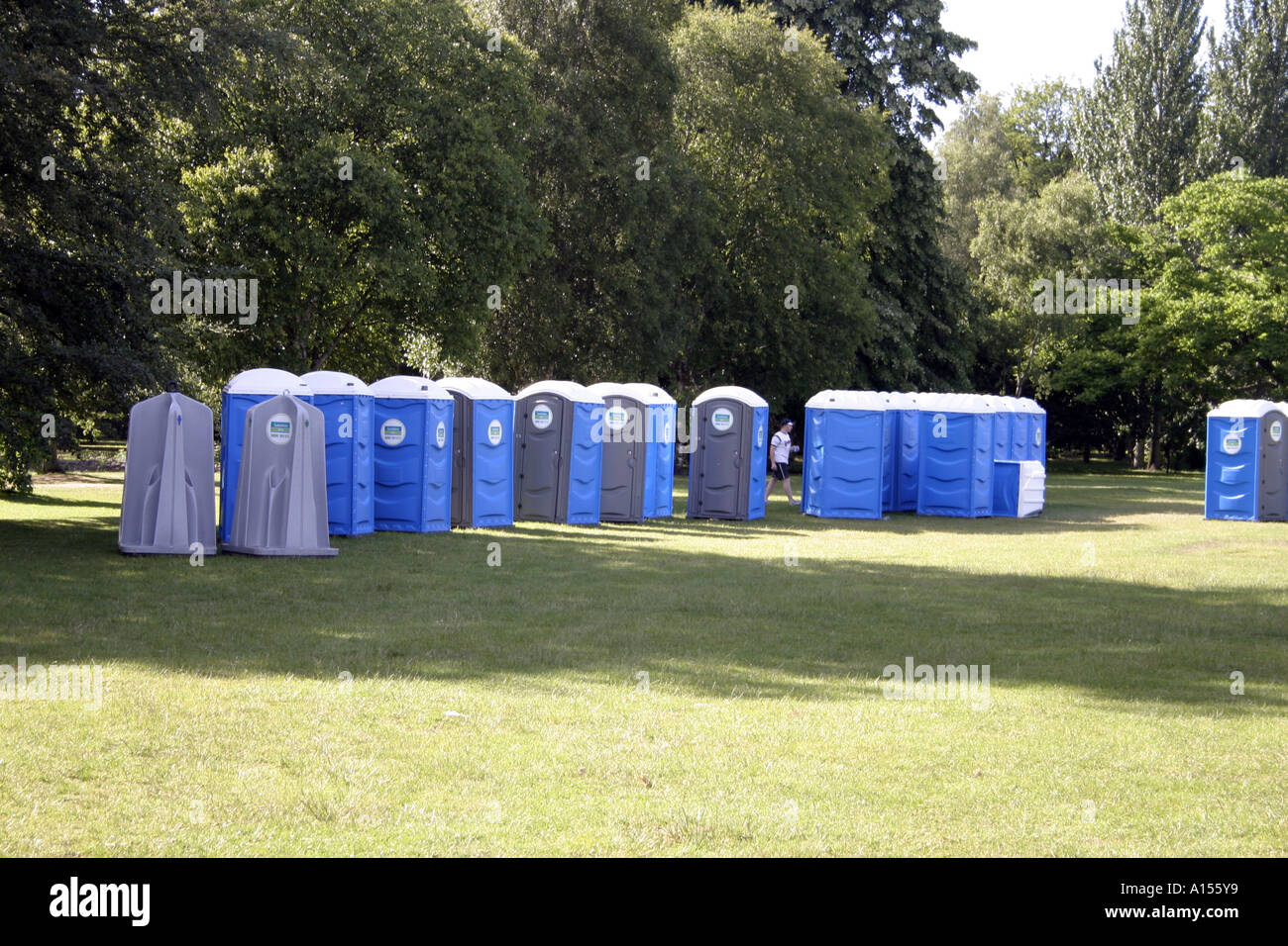 Loos ready to deploy at open air event Stock Photo