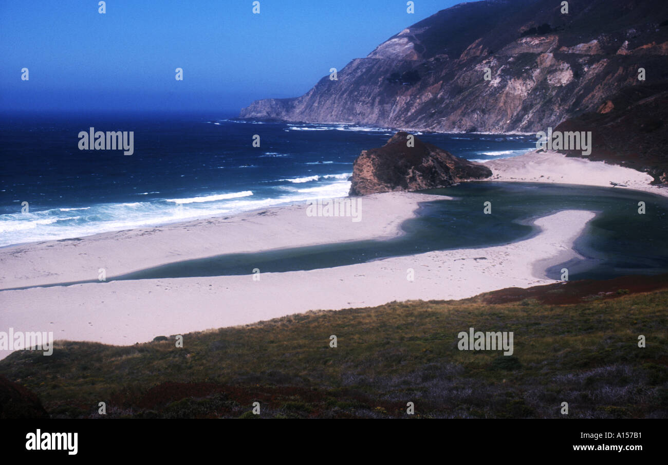 California Coast along Highway 1 Stock Photo - Alamy
