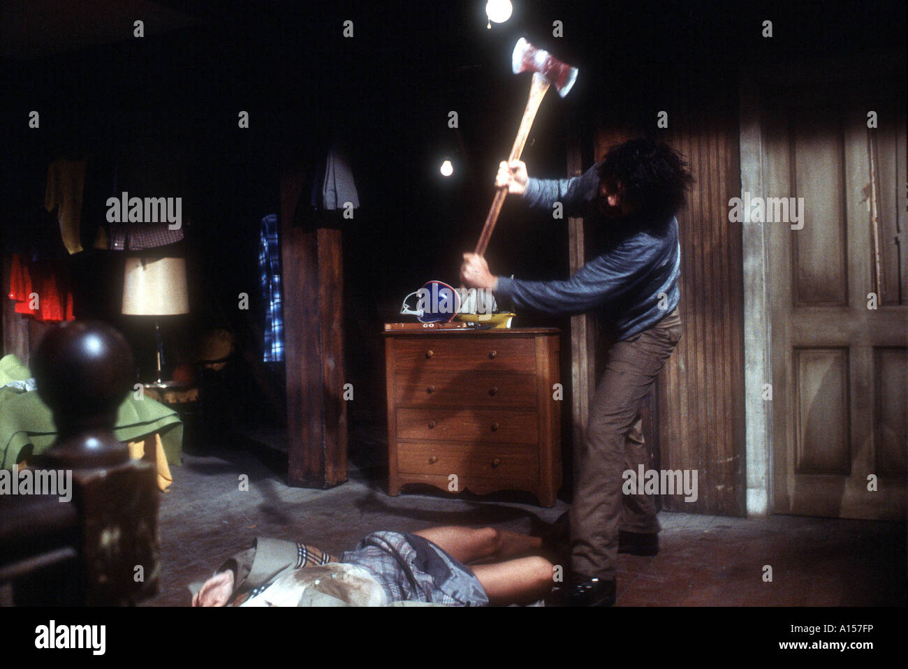 The Amityville Horror Year 1979 Director Stuart Rosenberg Margot Kidder James Brolin Stock Photo
