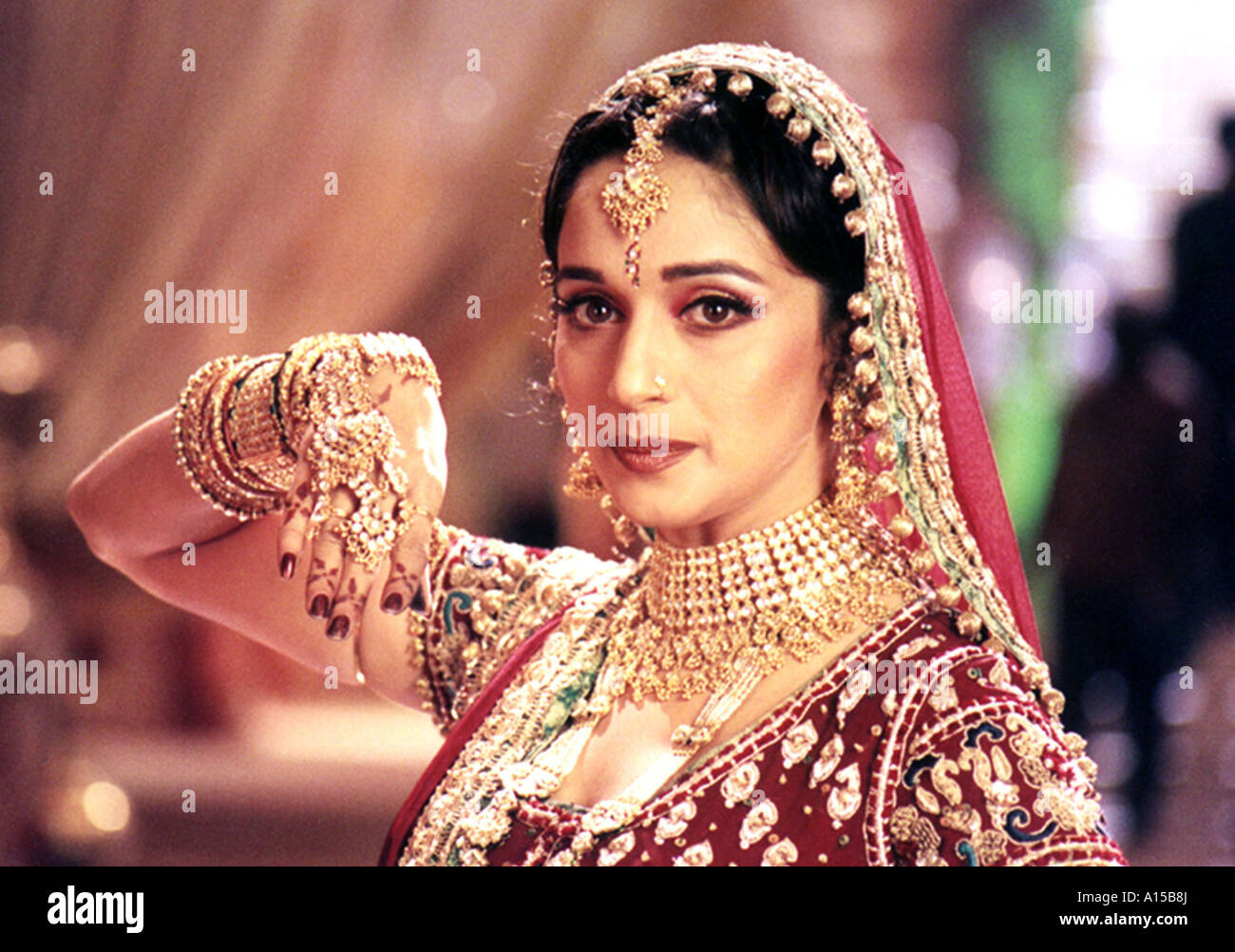 Devdas Year 2003 Director Sanjay Leela Bhansali Madhuri Dixit Stock Photo