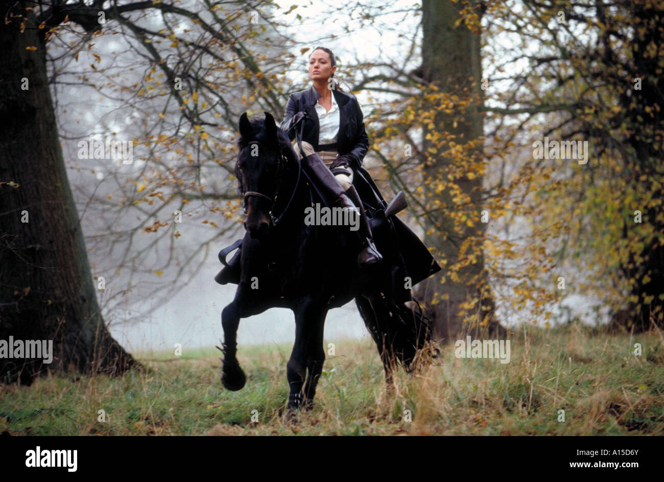 Lara Croft tomb raider the cradle of life Year 2003 Director Jan De Bont  Actor Angelina Jolie Stock Photo - Alamy