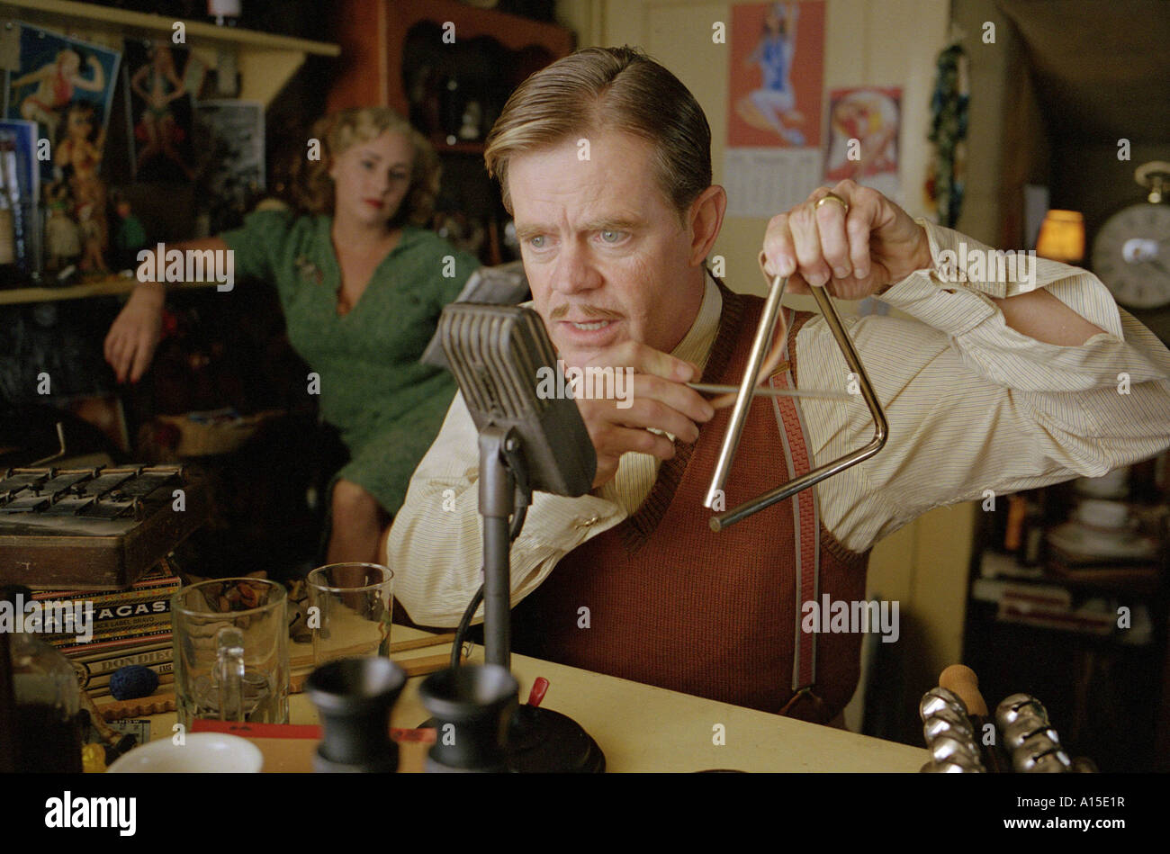 Seabiscuit Year 2003 Director Gary Ross Actor William H Macy Stock Photo