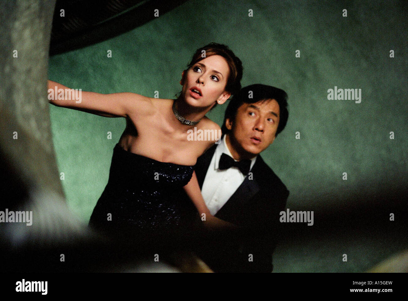 The Tuxedo Year 2002 Director Kevin Donovan Jennifer Love Hewitt Jackie Chan Stock Photo
