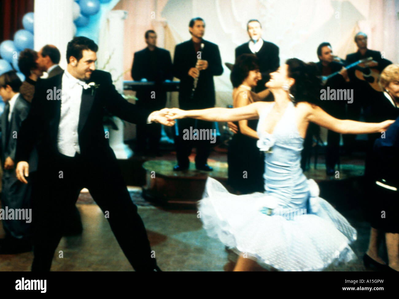My Big Fat Greek Wedding Year 2002 Director Joel Zwick Joey Fatone Gia Carides Stock Photo