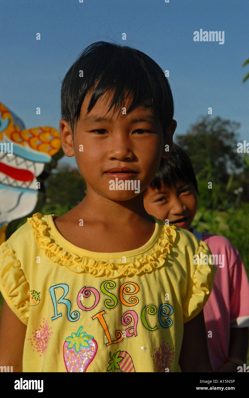 Two vietnamese children hi-res stock photography and images - Alamy