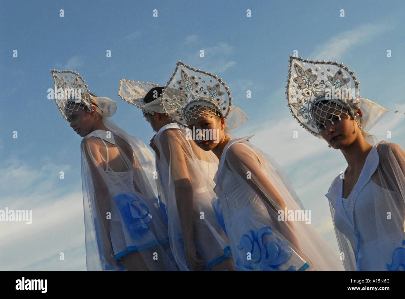 Russian ballerinas Stock Photo