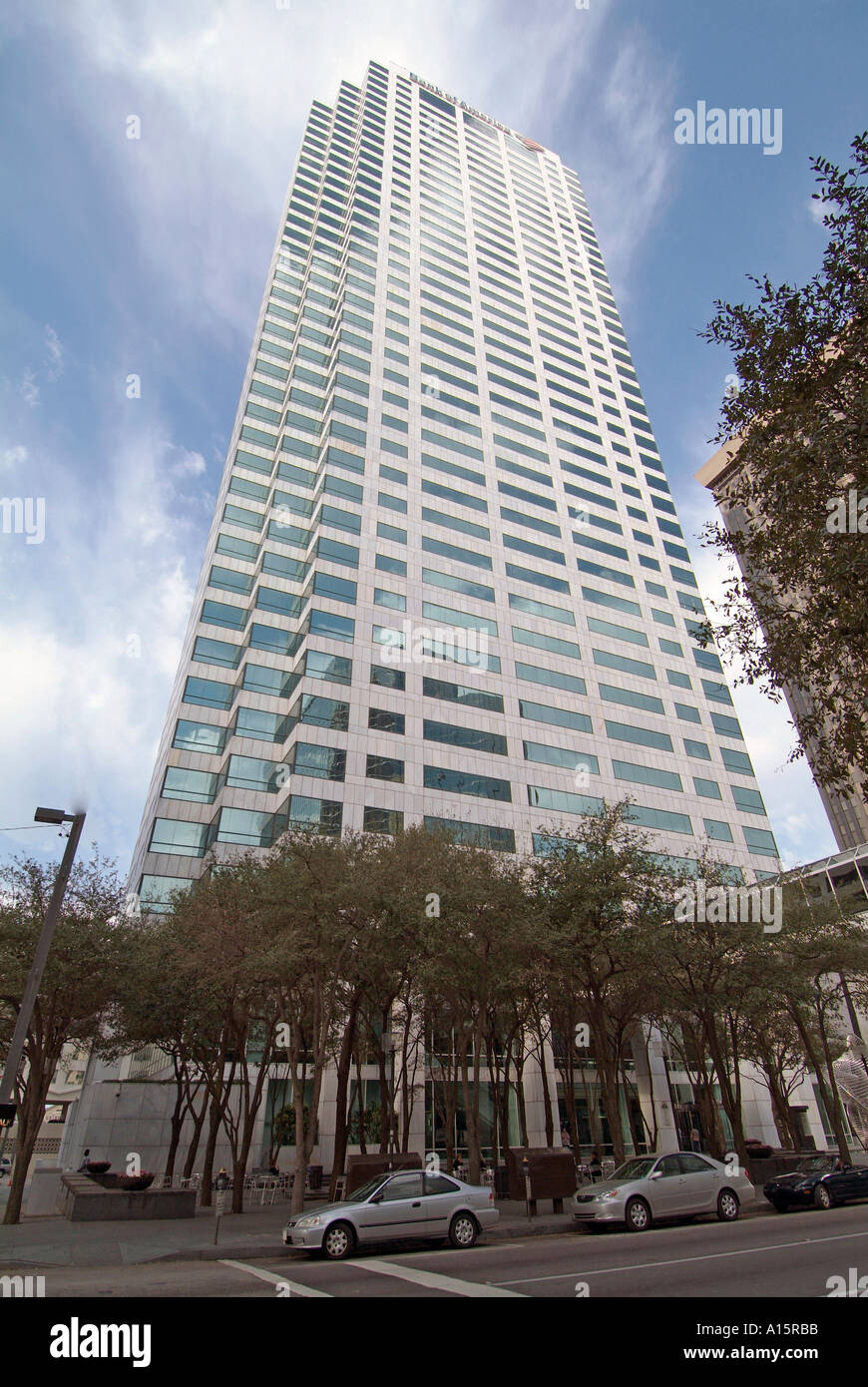 Downtown Tampa Florida Architecture tall buildings Stock Photo