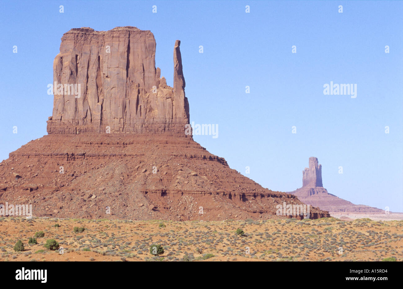 Monument Valley AZ Stock Photo