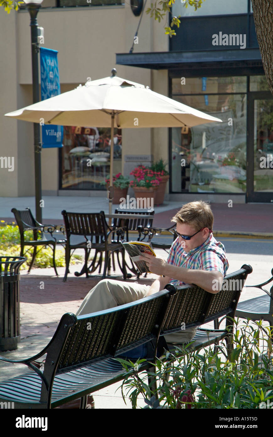 The Quaint Shopping Area Of Tampa Florida Know As The Old Hyde