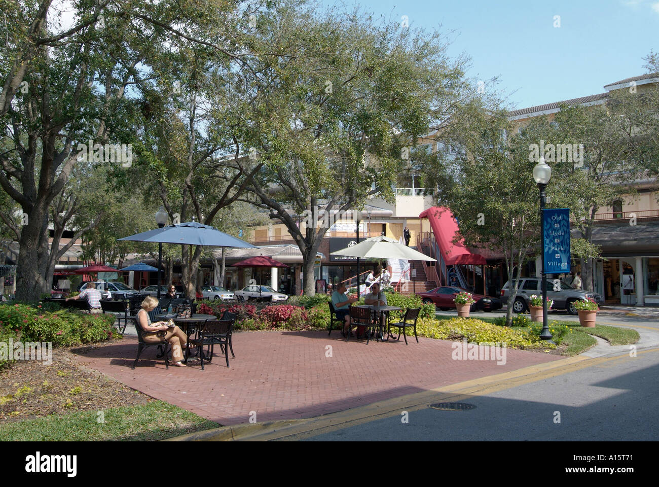 The Quaint Shopping Area Of Tampa Florida Know As The Old Hyde