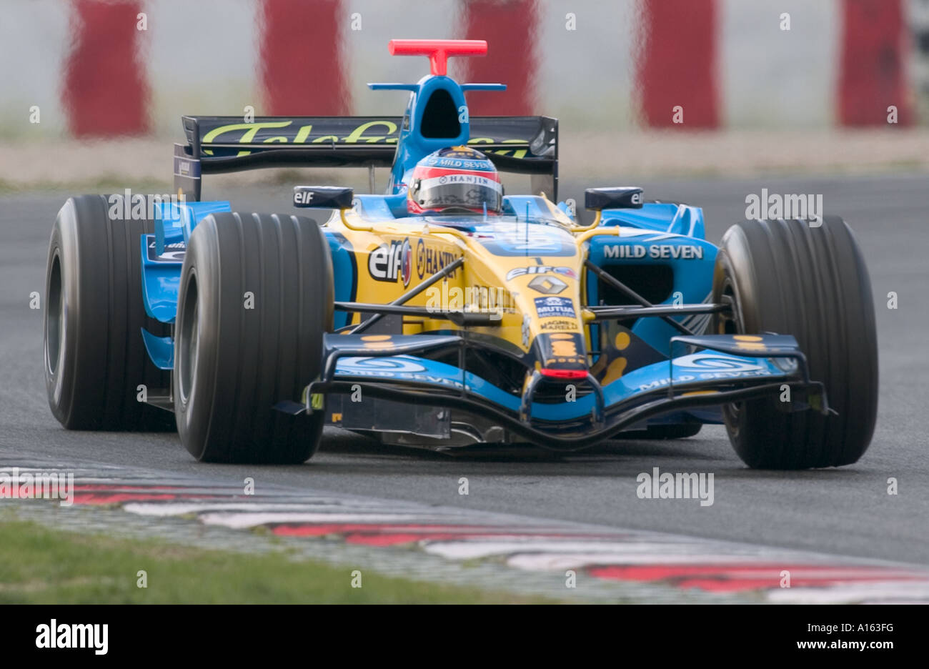 Formula 1 World Champion Fernando Alonso from Spain in his Renault Stock  Photo - Alamy