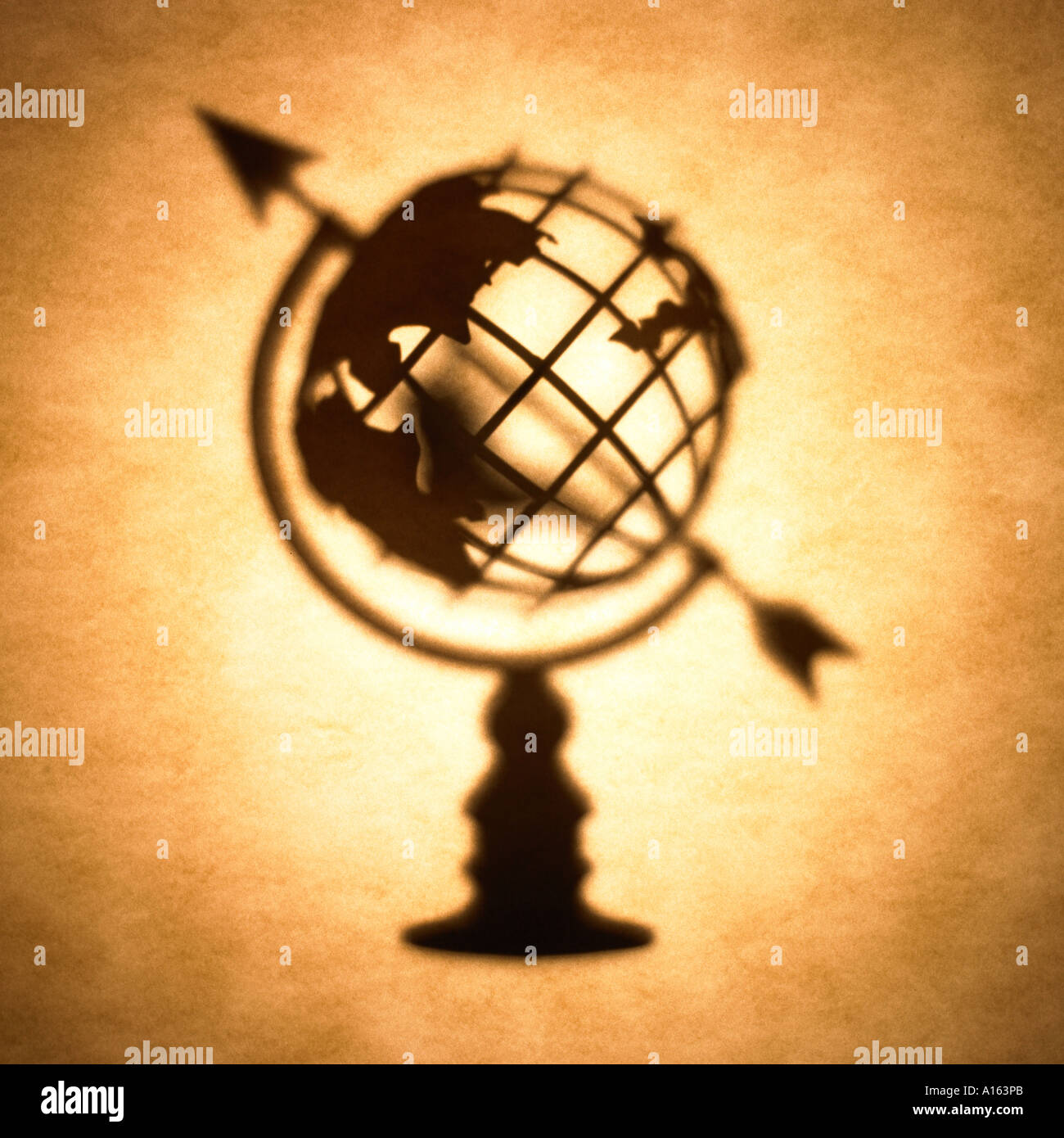 World Globe Stock Photo