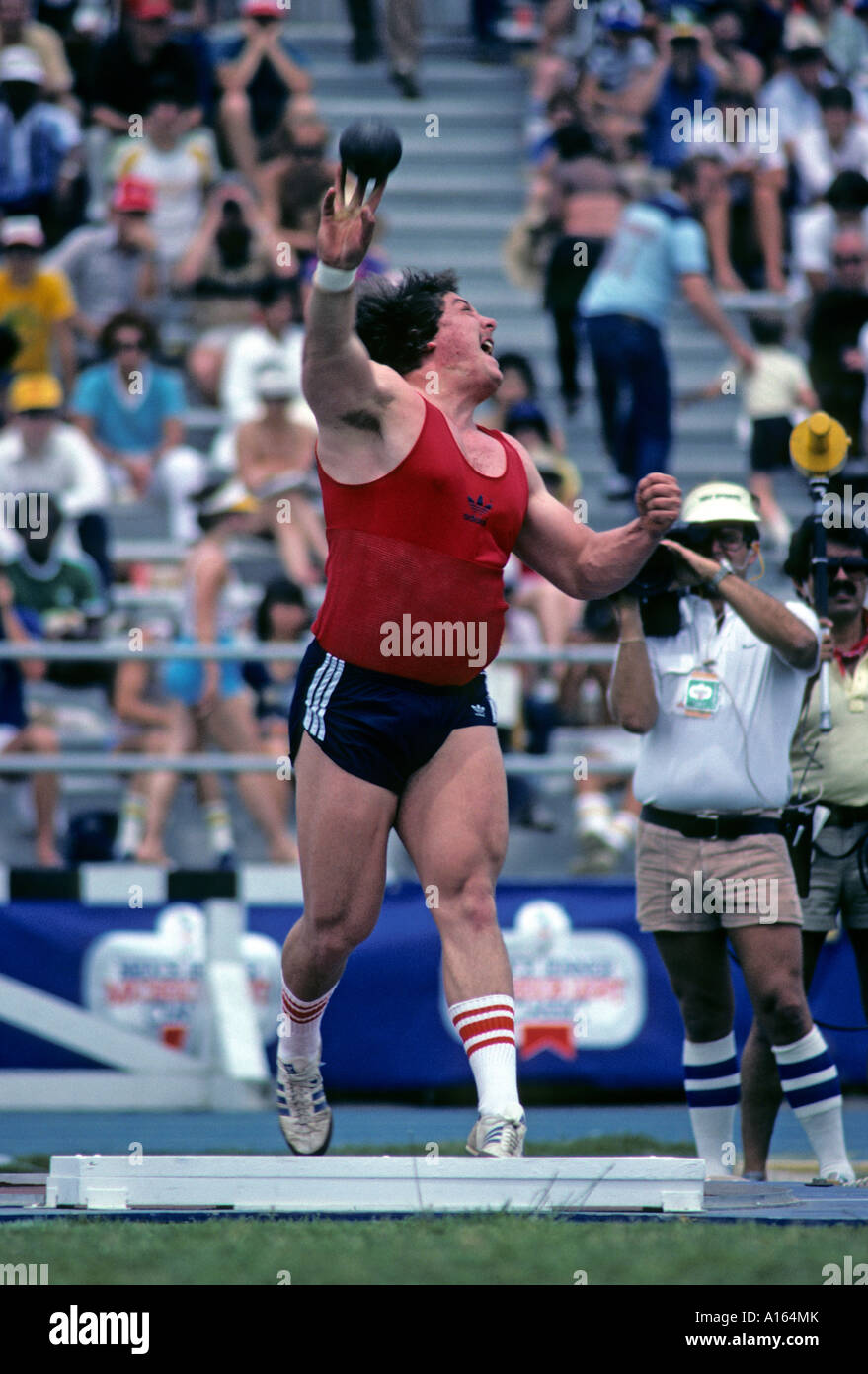 Digital stock image of male athlete competing in track meet Stock Photo ...