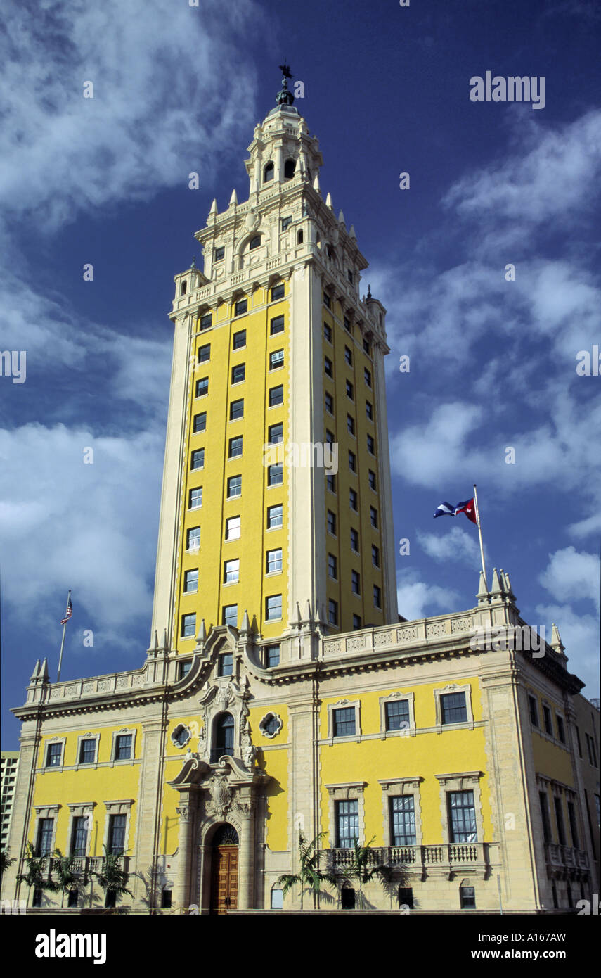 Freedom Tower in Miami, Florida, USA Stock Photo