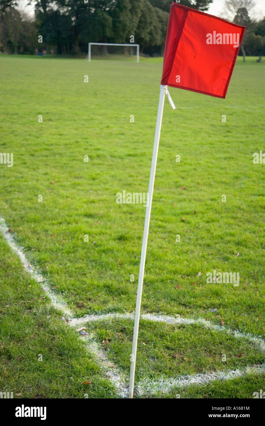 Red corner flag hires stock photography and images Alamy