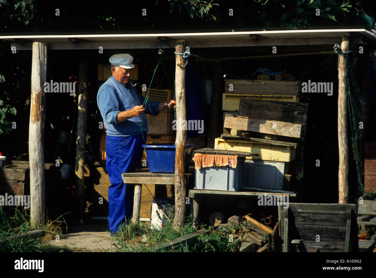 17th 18th century houses aeroskobing aero island denmark northern hi