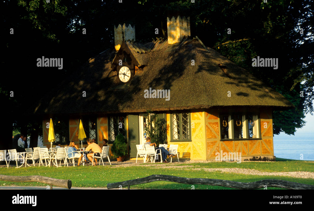 Copenhagen Denmark bar pub Restaurant garden Stock Photo Alamy