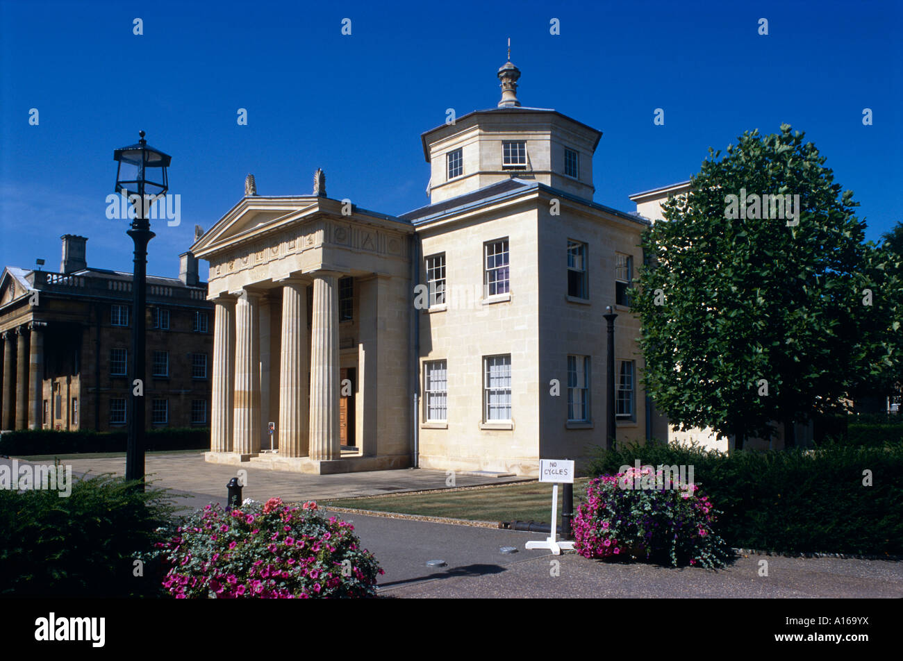 Dwoning college university of cambridge library stock photo alamy