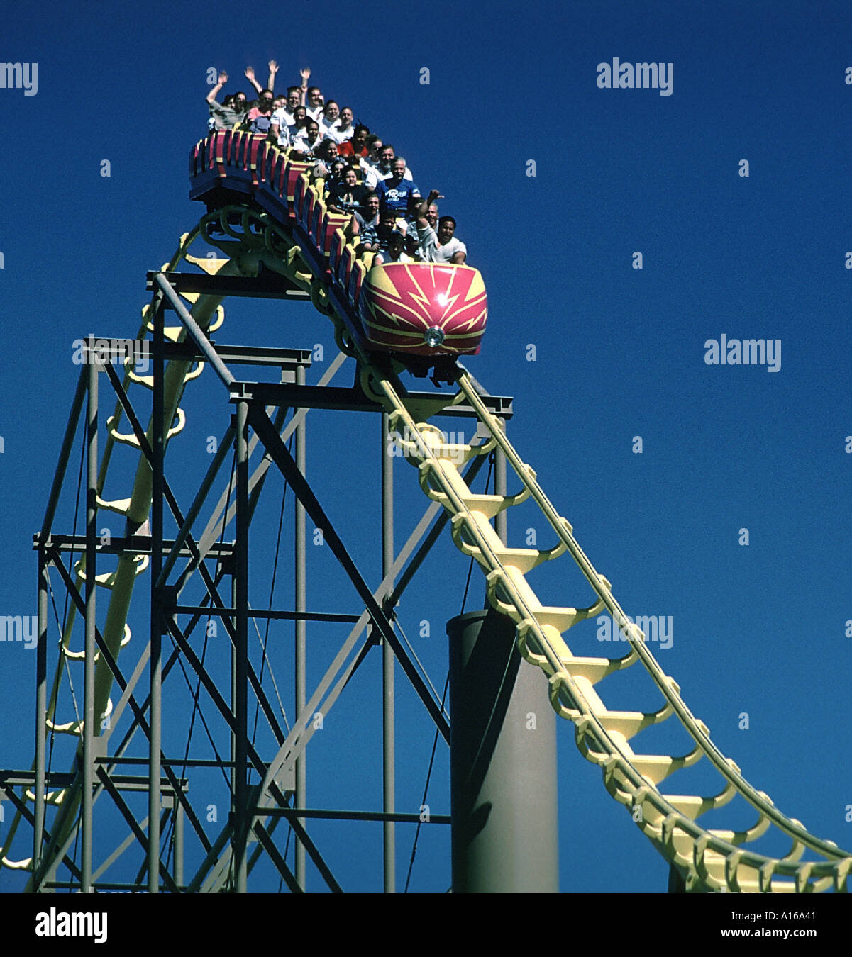 Roller Coaster at the Nevada California border along Interstate 15