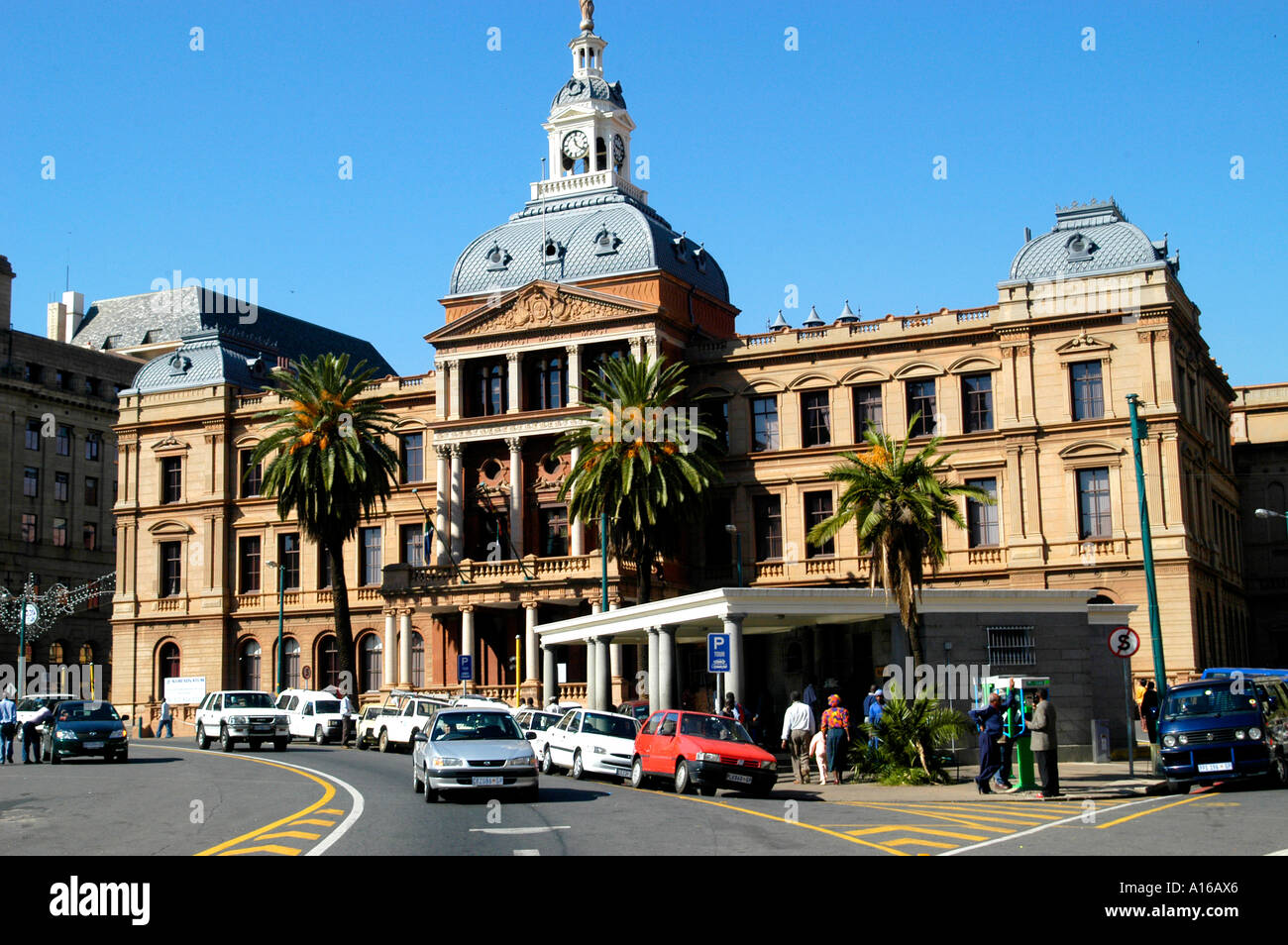 Pretoria South Africa Paul Kruger Parliament buildings Stock Photo