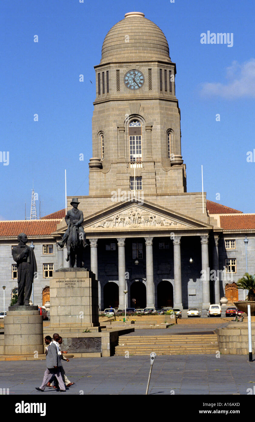 Pretoria Tswane South Africa Paul Kruger Parliament buildings Stock Photo