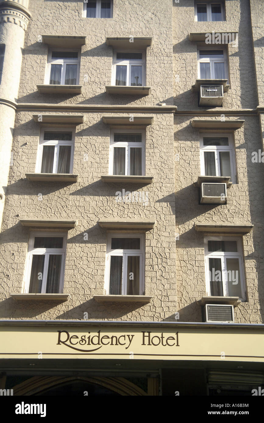 Residency Hotel on D N road near Handloom house Fort Bombay Mumbai India Stock Photo Alamy