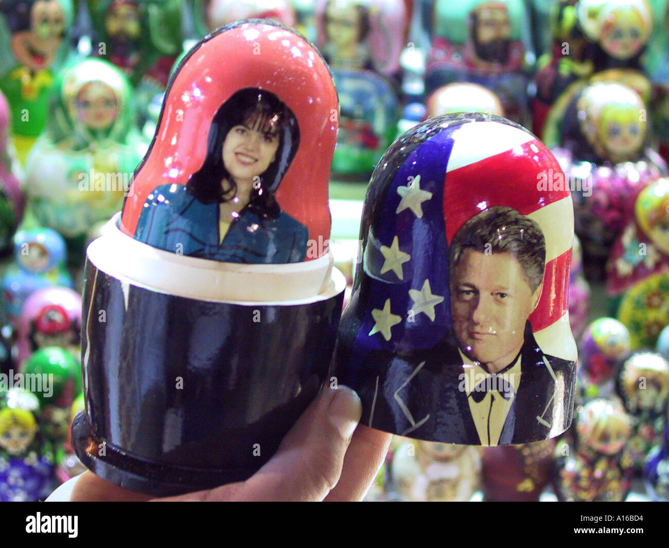 bill clinton nesting dolls